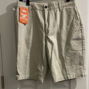 Dockers Men's Flat Front Shorts - Tan